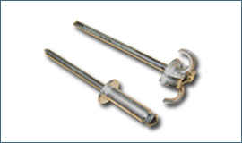 blind rivet, peel type head